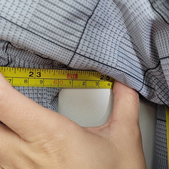 Black Mountain | Plaid Lightweight Hiking Jacket Gray Purple XXL - Picture 10 of 11